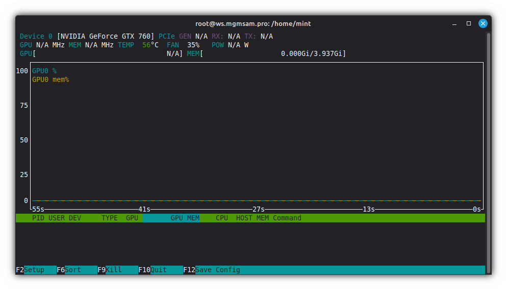 NVIDIA nvtop